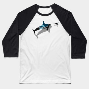 killer whale hunt Baseball T-Shirt
